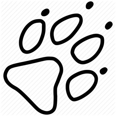 Wolf Footprint - ClipArt Best