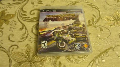 PS3 Motorstorm Apocalypse Release Day Unboxing (US Version) + How I Get ...