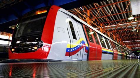 En Orden Paso De Trenes En La Línea 1 Del Metro De Caracas