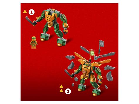 LEGO® NINJAGO 71781 »Lloyds Mech-Duell EVO« | LIDL