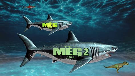 Shark Size Comparison From Jaws Two The Meglodon 2 by WinterMagic1960 ...