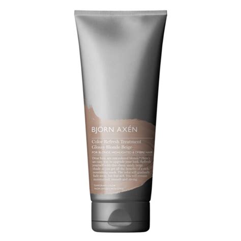 BJÖRN AXEN Color Refresh Treatment Glossy Blonde Beige 250ml HairPro Kõik Sinu Juustele