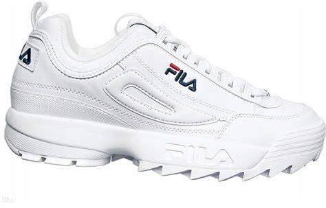 Oryginalne FILA DISRUPTOR LOW 1010302 1FG białe 40 Ceny i opinie