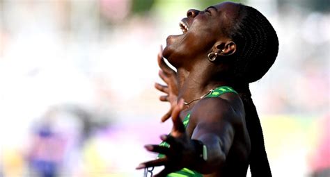 All Hail The Queen Tobi Amusan Wins Historic Gold For Nigeria Gisthounds