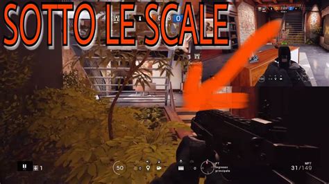 Glitch Op Sotto Le Scale Di Chalet Glitch E Trucchi Ita Rainbow Six