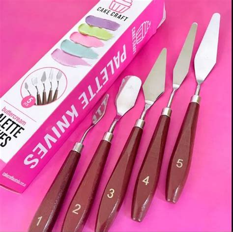 Cake Craft Buttercream Palette Knives 5 Piece Set The Cooks Kitchen