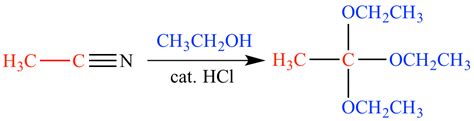 Illustrated Glossary Of Organic Chemistry Pinner Reaction