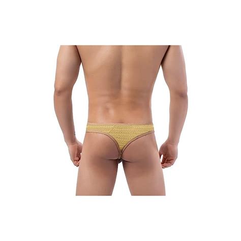 CEWIFO Intimo Uomo Sexy Hot Trasparente Intimo Uomo Sexy Hot Perizoma Uomo Sexy Hot Tanga Slip