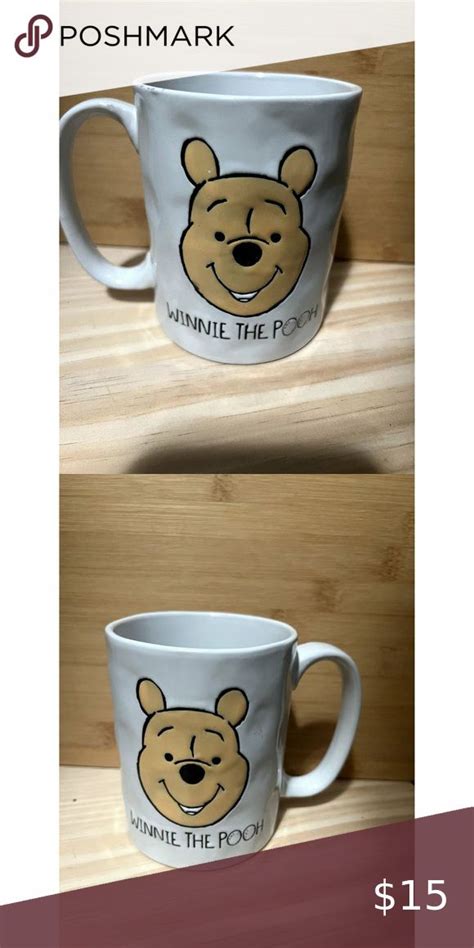 Winnie The Pooh Face 15 Oz Ceramic Mug Kitchen Style Winnie The Pooh