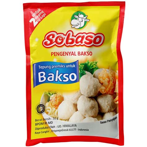 Jual Sobaso Pengenyal Bakso Gr Tepung Premiks Untuk Bakso Shopee