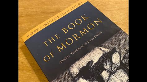 Maxwell Institute Study Edition Of The Book Of Mormon 2018 Youtube