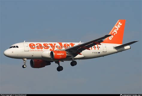 G EZAU EasyJet Airbus A319 111 Photo By Koos Biesheuvel ID 098520