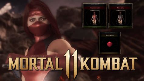 Mortal Kombat 11 Skarlet Klassic Skin Mk2 Youtube