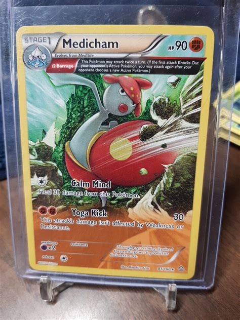 Medicham 81 160 XY Primal Clash Pokemon Rare Card EBay