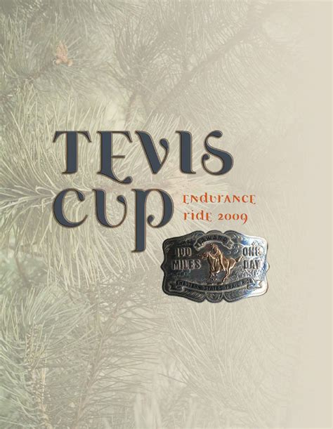 Tevis Cup Endurance Ride 2009 by Arabian Horse World - Issuu