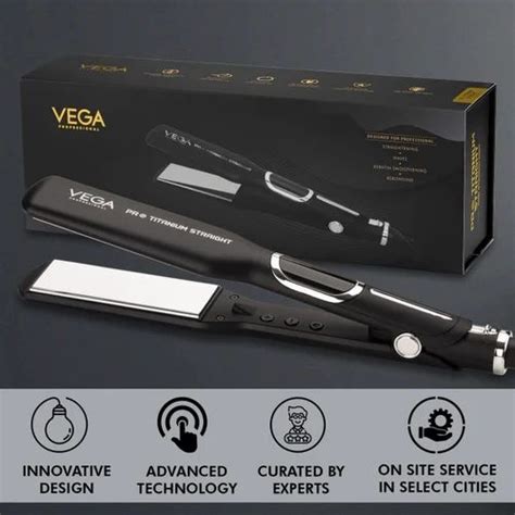 Vega Professional Pro Titanium Straight Hair Straightener Vpphs 03