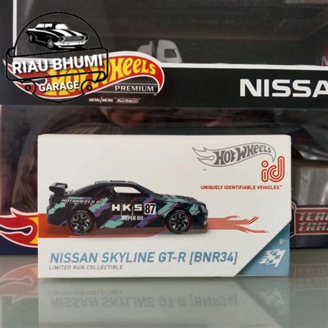 Jual Hot Wheels Id HWID Nissan Skyline GT R BNR R HKS Kota
