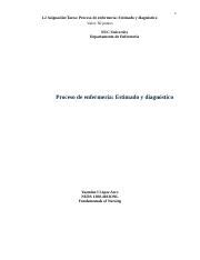 M Anejo Tarea Docx Asignaci N Tarea Proceso De Enfermer A