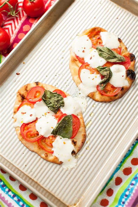 Caprese Naan Bread Pizza S Fig Thyme