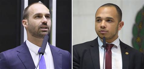 Eduardo Bolsonaro abandona Douglas Garcia após agressão a Vera