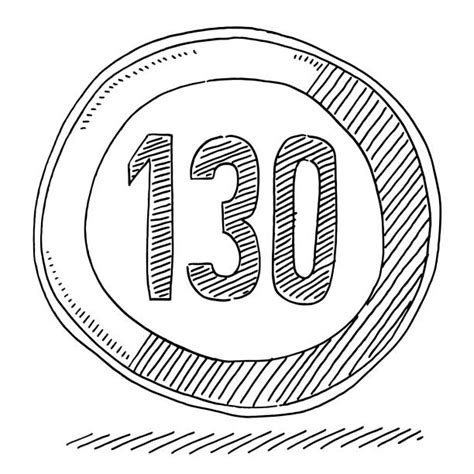 130 Number Clip Art