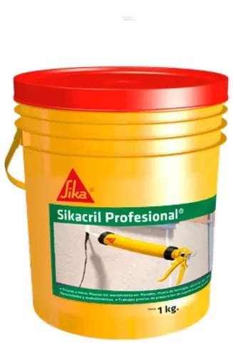 Sellador Sikacryl Profesional Grietas Y Juntas 1kg Sika