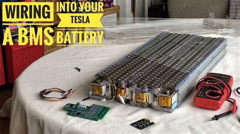 Bms Board Cells Meter And Wire For Tesla Battery Module Not Included