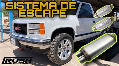 Sistema De Escape A La Gmc Sierra Z X Obs Shesheled Youtube