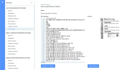 Label Printing with Zebra Browser Print – Benchling