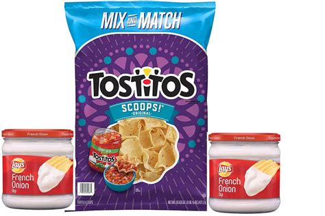 Variety Pack Tostitos Tortilla Chips And Dips Tostitos