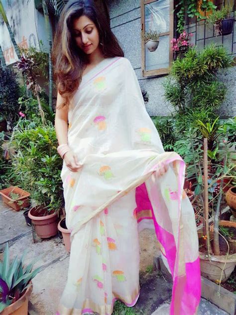 HAMSA NANDINI Hot Stills In Saree Fbpixer