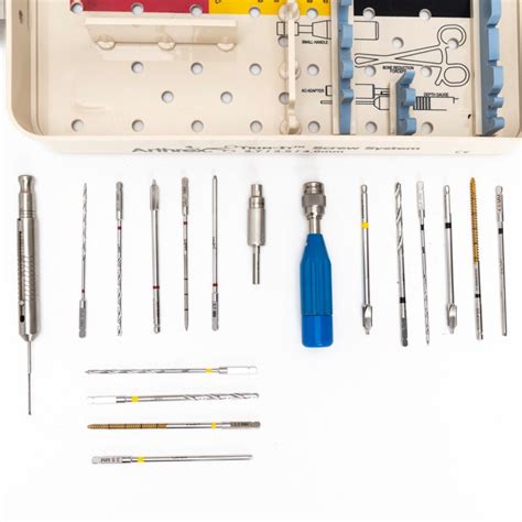 Arthrex Trim-It Surgical Screw System Instrumentation Set w/ Case Orth
