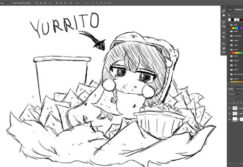 Rough Sketch I Bought You Some Mexican Street Food Rddlc