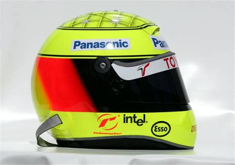 Helmet design of Ralf Schumacher (Toyota) from 2005 : r/f1helmet