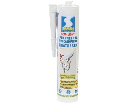 Купить Sem-light 310ml - шпатлевку для заделки трещин стыков