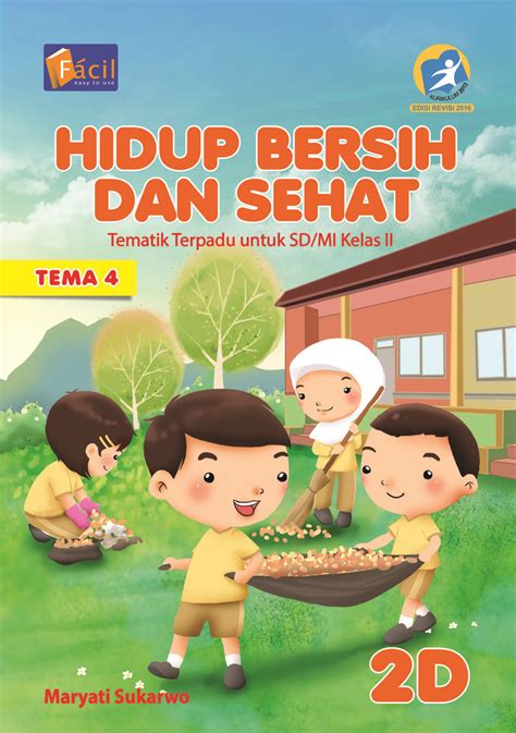 Buku Siswa Kelas Tema Hidup Bersih Dan Sehat Berbagai Buku