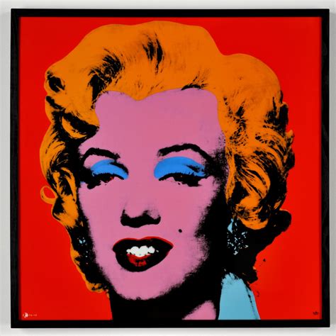 Pop Art Marilyn Monroe - Pop Art Andy Warhol Marilyn Monroe Original