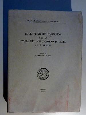 Societa Napoletana Di Storia Patria Bolletino Bibliografico Per La