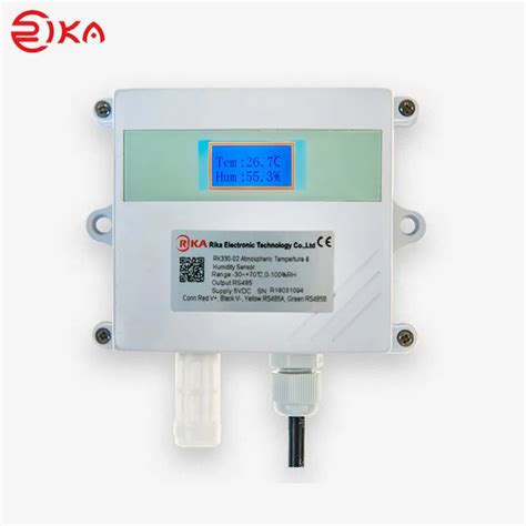 Rk Wall Mounted Ambient Temperature Humidity Sensor Pt Global