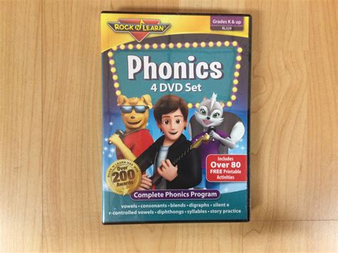 Rock N Learn Phonics 4 DVD set - School Spot