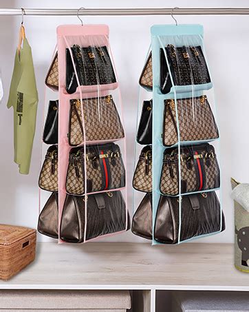 Amazon Lirex Pack Handbag Hanging Purse Organizer For Closet