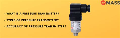 Pressure Transmitter - Types and Accuracy