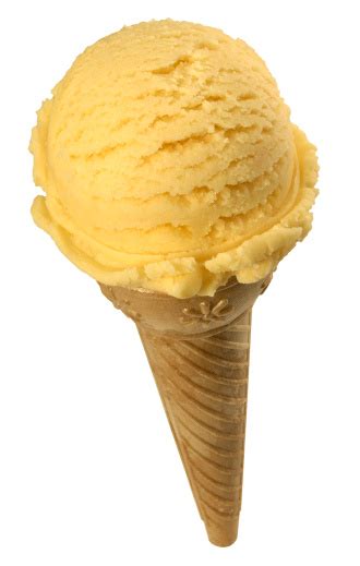 Vanilla Ice Cream Cone Stock Photo - Download Image Now - Color Image ...