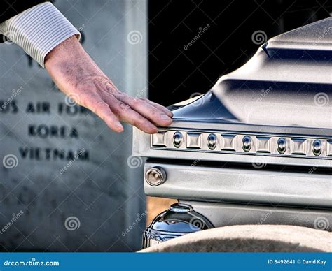 Final Farewell Stock Image Image Of Funeral Hand Farewell 8492641