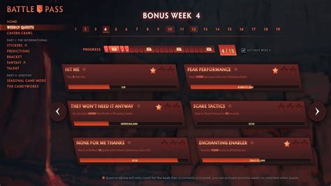 Dota 2 Battle Pass 2022 Guide To Completing Weekly Quests For Week 4