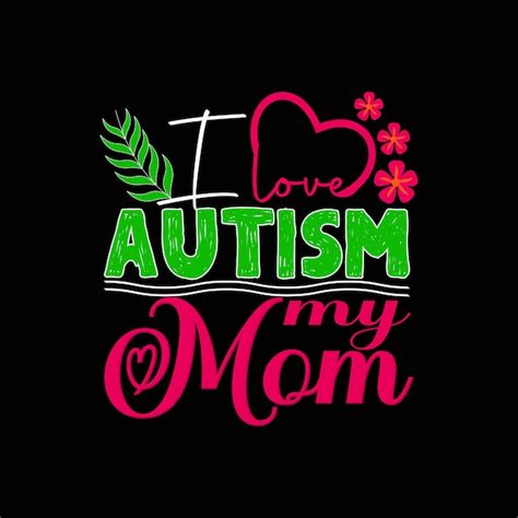 Premium Vector Autism T Shirt Design Autism Typography Vector