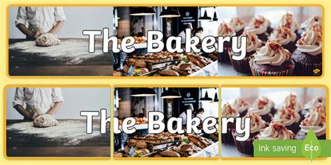 The Bakery Aistear Photo Display Banner Teacher Made