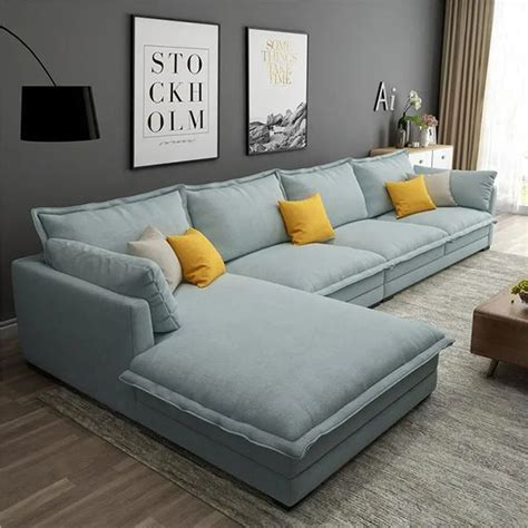 Comfy Sectional Sofa - Triza - Deluxe Furniture