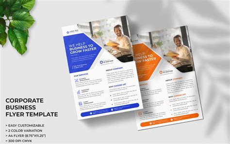 Modern Corporate Business Flyer Template and Marketing Agency Flyer ...