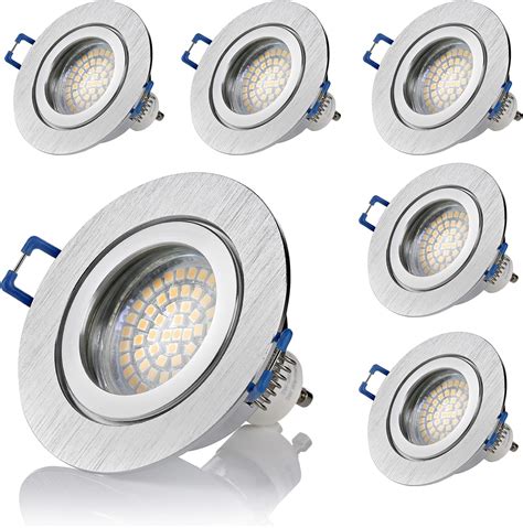 Sweet Led Einbaustrahler 3 Step Dimming Deckenspots Flach 5W 230V